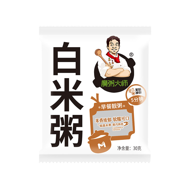 速食粥袋装学生办公室早餐