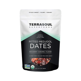 Terrasoul美国进口有机帝王椰枣去核无添加免洗即食煲汤零食680g