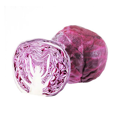 新鲜紫甘蓝生菜西餐红紫椰菜