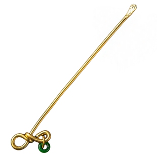 归鸿紫铜茶拨中式复古茶扒茶匙手工锤纹点茶勺分茶器家用小茶拨