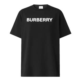 【甄品精选】BURBERRY博柏利 女士棉质圆领短袖女装T恤 8055251