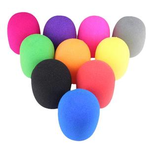 KTV话筒防喷加厚海绵套非一次性手机K歌麦克风通用防风咪罩套子