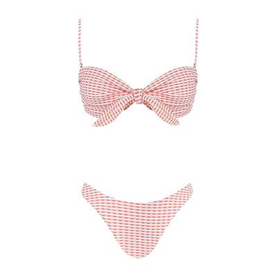 OceanMystery复古分体泳衣