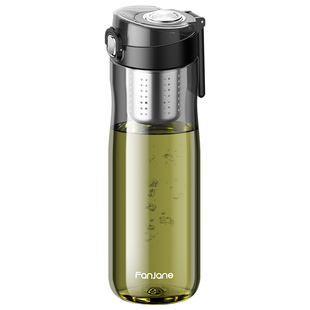 繁简新款磁弹泡茶杯茶水分离磁吸水杯男士运动便携茶叶专用水杯子