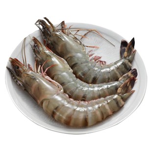 2盒生冻超大黑虎虾鲜活冷冻大虾青明虾速冻明虾虾滑12只1盒共24只