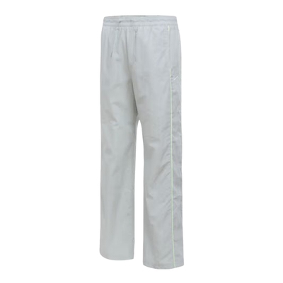 耐克女裤春季休闲小标梭织宽松阔腿直筒运动长裤FV7656-034