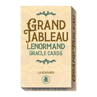 【现货】进口正版 大牌阵神谕卡雷诺曼 Grand Tableau Lenormand