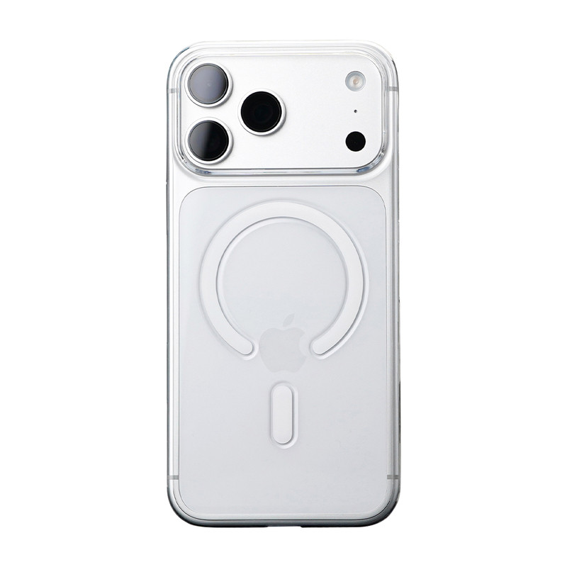 [晶透磁吸]适用iphone17手机壳酷安酷品新款苹果Promax透明外壳超薄PC保护套不易发黄Air非全包防摔硬壳