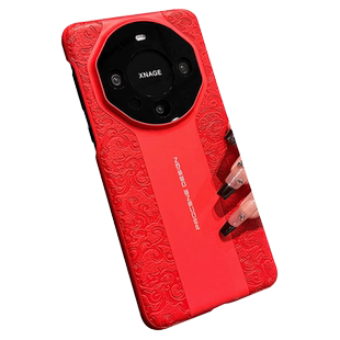 呆芒适用华为mate80promax手机壳Pura70本命年中国风龙纹外壳mate60Pro高级感40国潮E保护套RS荣耀magic6皮质