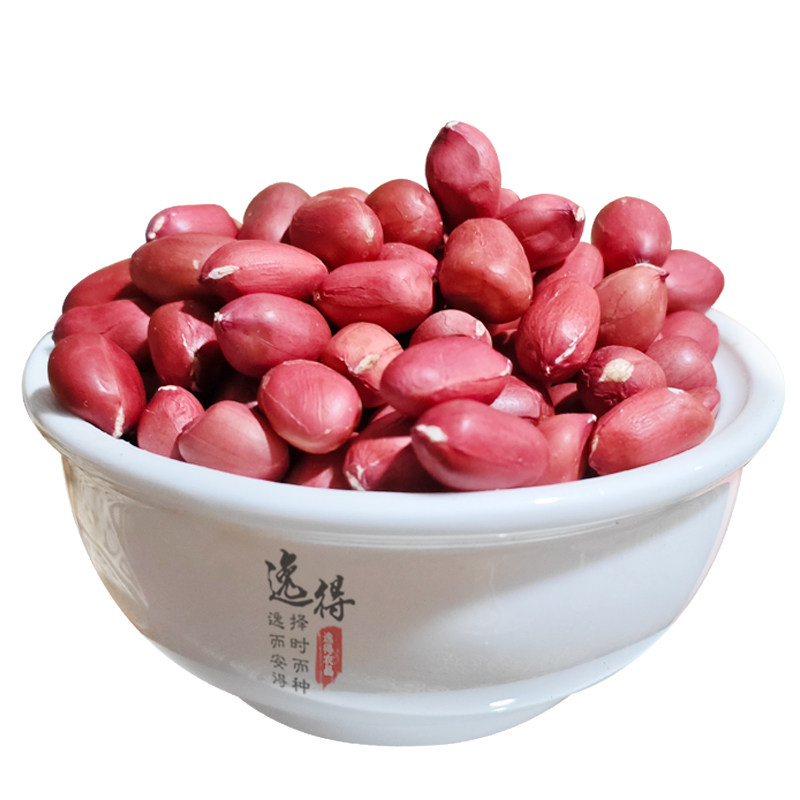 逸得农品红皮花生沂蒙山当季新货
