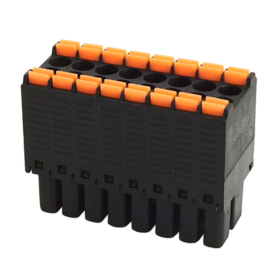 炎牛接线端子双层双排弹簧式