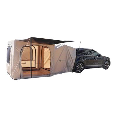 自驾旅行户外野营魔方hub充气车尾帐篷组合模块化拓展方形多功能