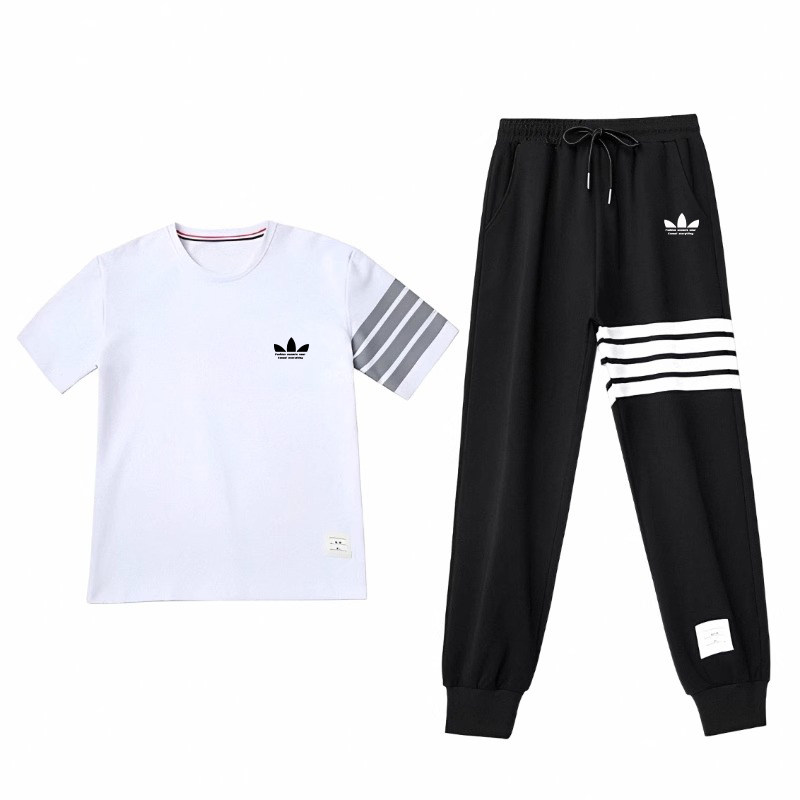 三月初纯棉运动服套装女夏季薄款