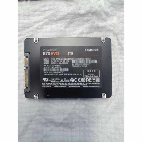 议价870EVO1TB固态硬盘维修