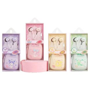 耳机带麦有线降噪半入耳式适用于oppo华为vivo小米圆头TYPE-C插孔