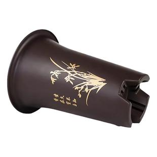 兰花专用盆仿紫砂花盆树脂加厚塑料君子兰盆特价清仓大号兰草花