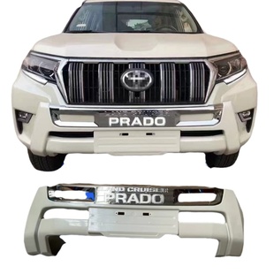 适用于丰田18霸道普拉多前杠14-17款03-10前后护杠保险杠改装件