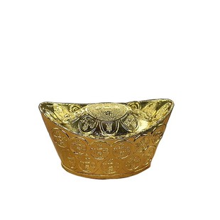 三宝佛具金锭金条合金元宝财神元宝铜钱聚财家居室内佛堂装饰摆件