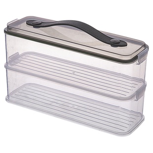 面条收纳盒食品级厨房防潮粉条盒米线储物盒多功能挂面加厚密封罐