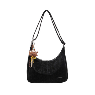 艾米兔女包2026新款复古通勤百搭时尚小众大容量休闲单肩斜挎包