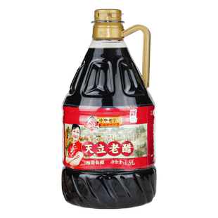 天津独流天立老醋酿造食醋桶装老醋1.9L泡蒜炒菜蘸食调味腊八泡蒜