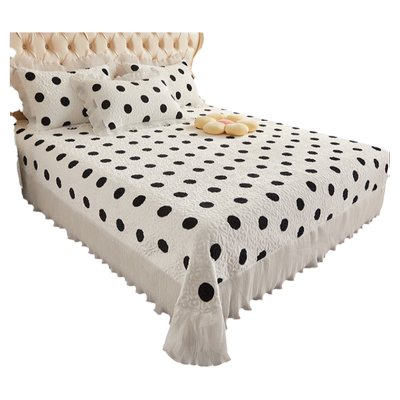 床盖夹棉牛奶绒加厚保暖榻榻米