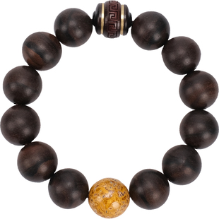 donguan冬官大漆珠手串漆器首饰男女民族风饰品复古搭配 听山语