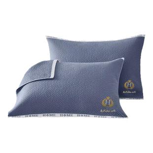 张御枕巾2025新款纯棉a类吸汗防头油可固定高级男生100全棉一对装