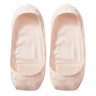 船袜女纯棉浅口隐形防滑不掉跟夏天薄款吸汗透气棉垫高跟鞋袜子女