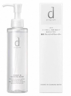 日本直邮d Program敏感肌用卸妆水温和深层清洁不伤肤180ml正品