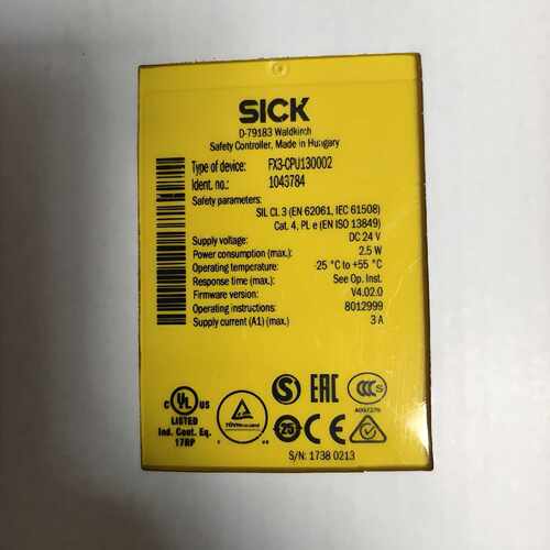 溢价-SICK FX3-CPU130002安全控制器
