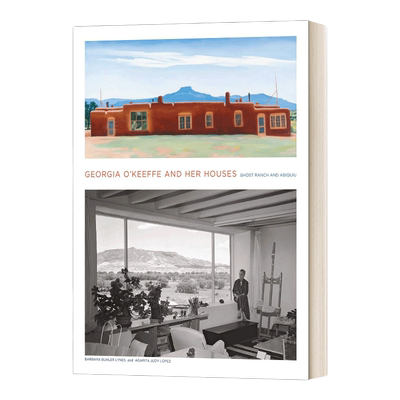 英文原版 Georgia O'Keeffe and Her Houses 乔治亚 欧姬芙和她的房子 建筑艺术 精装 英文版 进口英语原版书籍