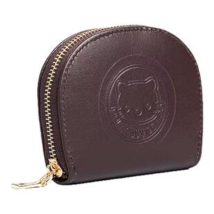 2025新款可爱小熊压花卡包女款小巧大容量多卡位风琴卡片包零钱包