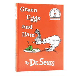绿鸡蛋和火腿英文原版绘本 Green Eggs and Ham 苏斯博士Dr Seuss廖彩杏吴敏兰书单推荐精装幼儿童启蒙早教英语读本图画故事