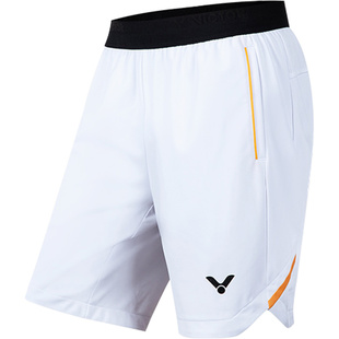 VICTOR威克多胜利羽毛球服大赛系列男女款针织运动易干短裤R50200