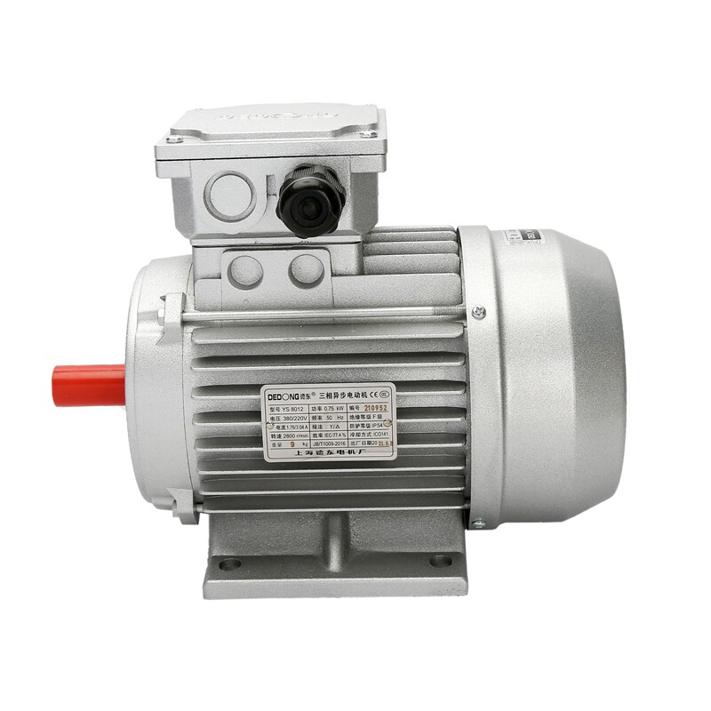 德东三相异步电动机550W0.75KW1.1KW二级四级380V电机铜芯电动机