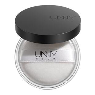 UNNY散粉悠宜持久定妆防晒蜜粉饼哑光不易脱妆正品雾面柔焦散粉