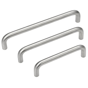 304不锈钢拉手衣柜现代简约柜门大门把手把柄抽屉U型单孔提手手柄