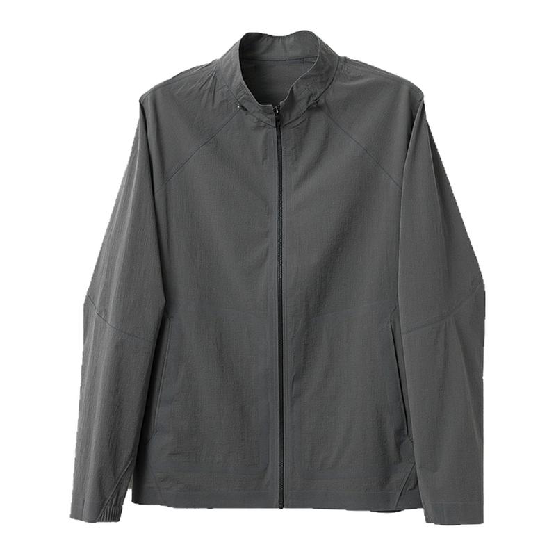 轻若无物 场景优雅切换 春夏超薄男立领夹克连帽防晒外套皮肤衣男