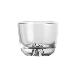 观山杯主人杯家用防烫茶杯中式加厚玻璃杯酒杯品茶待客专用扳指杯