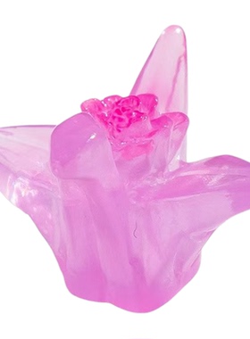 创意新品夜光花朵千纸鹤造景摆件