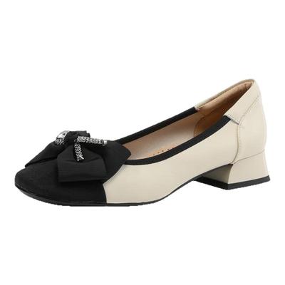 【特价秒杀】星期六粗跟单鞋