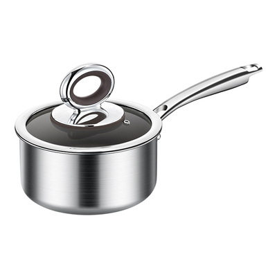 铿锵真钛0涂层奶锅宝宝辅食锅