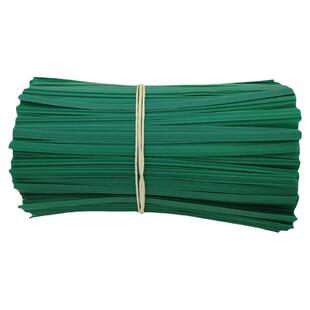 全新PE环保包胶镀锌铁芯数据线葡萄扎丝束线带电线捆绑绳塑料扎线