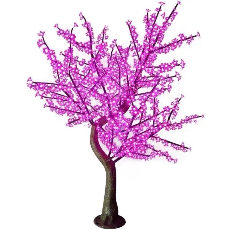 led樱花树灯发光树仿真景观树灯室外庭院树灯户外防水工程装饰灯