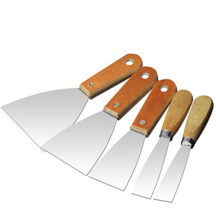 油灰刀铲刀不锈钢刮刀批灰刮腻子工具装修清洁刀加厚型油漆小铲刀