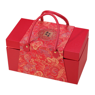 2025新款双层喜糖礼盒成品含糖果结婚乔迁伴手礼提亲高级回礼套装