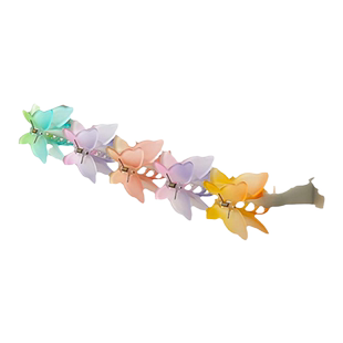 鲨鱼夹收纳壁挂发夹儿童抓夹挂钩架发箍头箍发饰墙手饰品挂墙神器