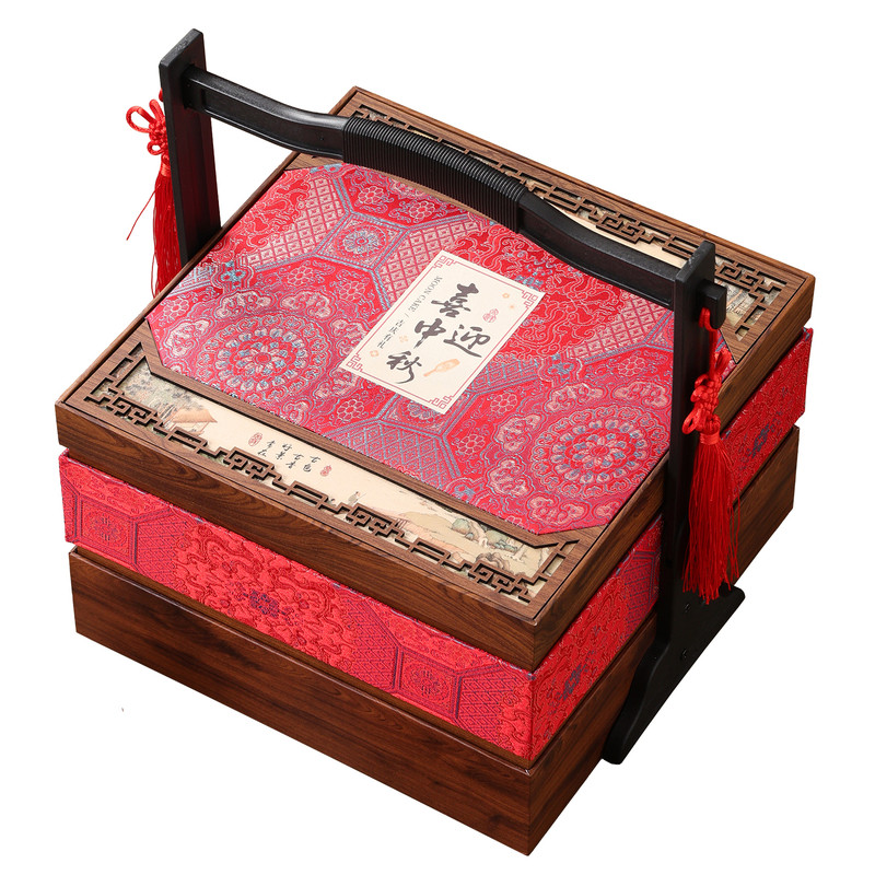 新款中秋节双层8/12粒月饼礼品盒