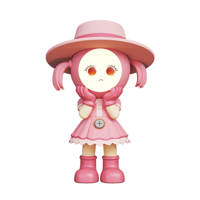 卡通女孩台灯少女房创意桌面台灯